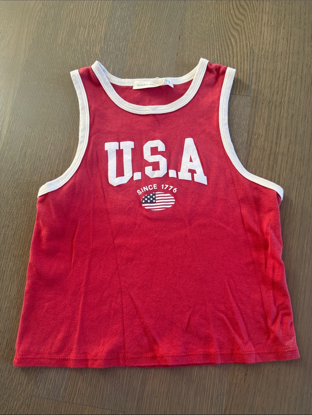 Altar’d State USA red tank